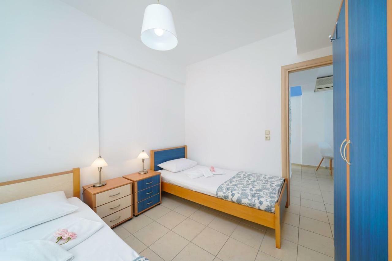 L&K Apartment Golden Beach Chrysi Ammoudia Bagian luar foto